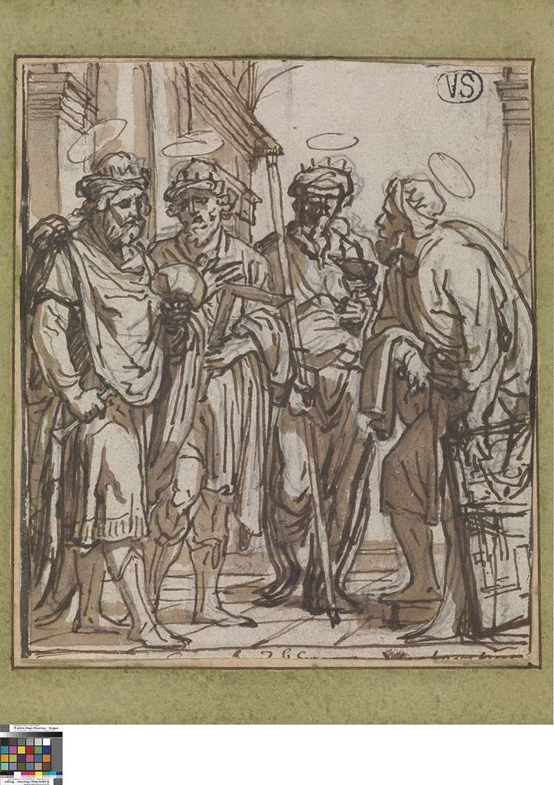 Studio - Quattro martiri coronati, Groeninge Museum
